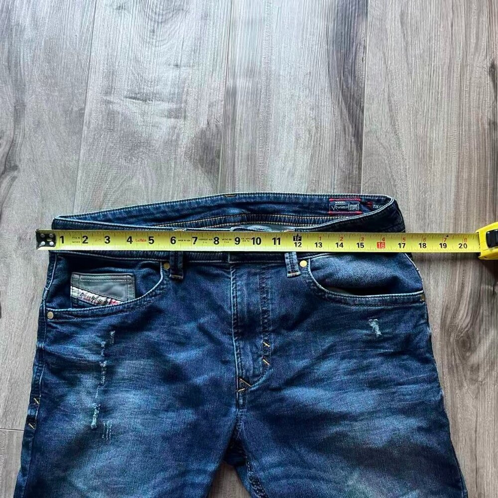 Diesel Thavar Denim + Sweat Pants - Picture 7 of 8